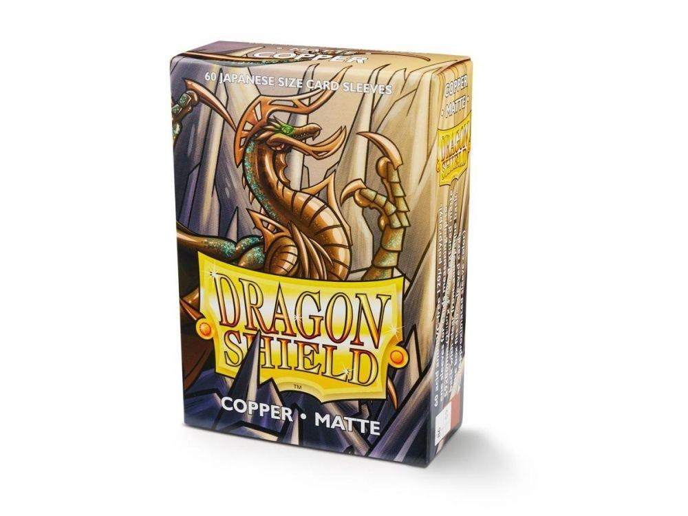 Sleeves Dragon Shield Box 60 Cooper Matte - Good Games
