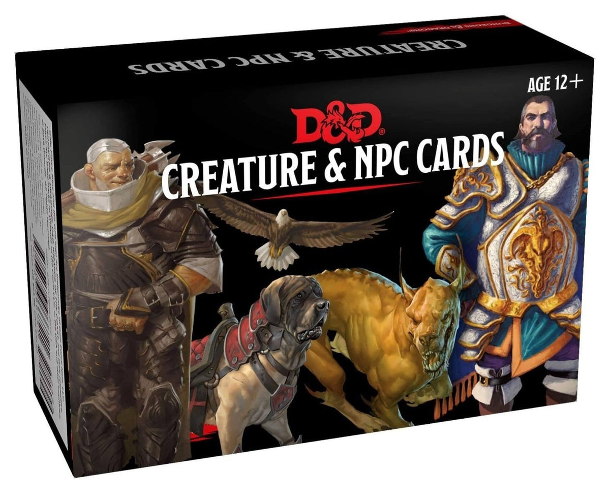 Dungeons &amp; Dragons - Creature &amp; NPC Cards - Good Games
