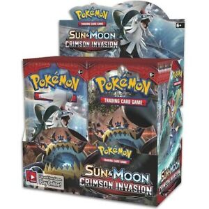 Pokemon TCG: Sun &amp; Moon - Crimson Invasion Booster Box