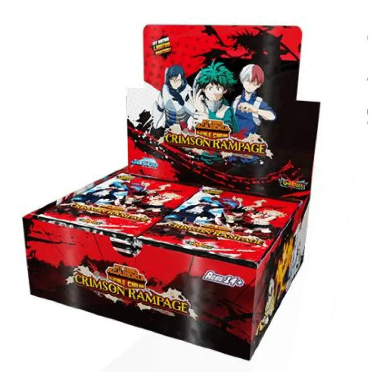 My Hero Academia Collectible Card Game Wave 2 Booster Box Wave 2 Crimson Rampage (First Printing)