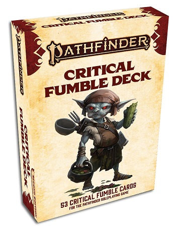 Pathfinder Second Edition - Critical Fumble Deck