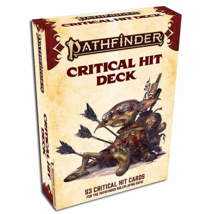 Pathfinder Second Edition Critical Hit Deck