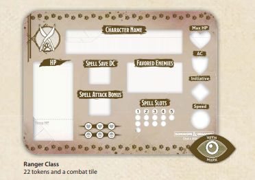 Dungeons &amp; Dragons Ranger Class Token Set