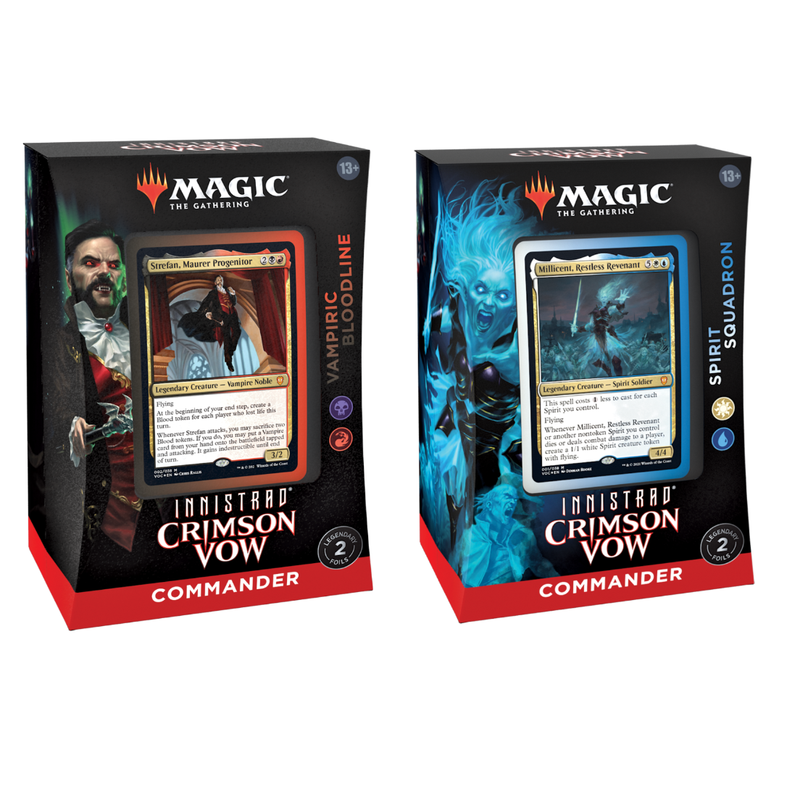Magic the Gathering Innistrad: Crimson Vow Commander Deck Set of 2