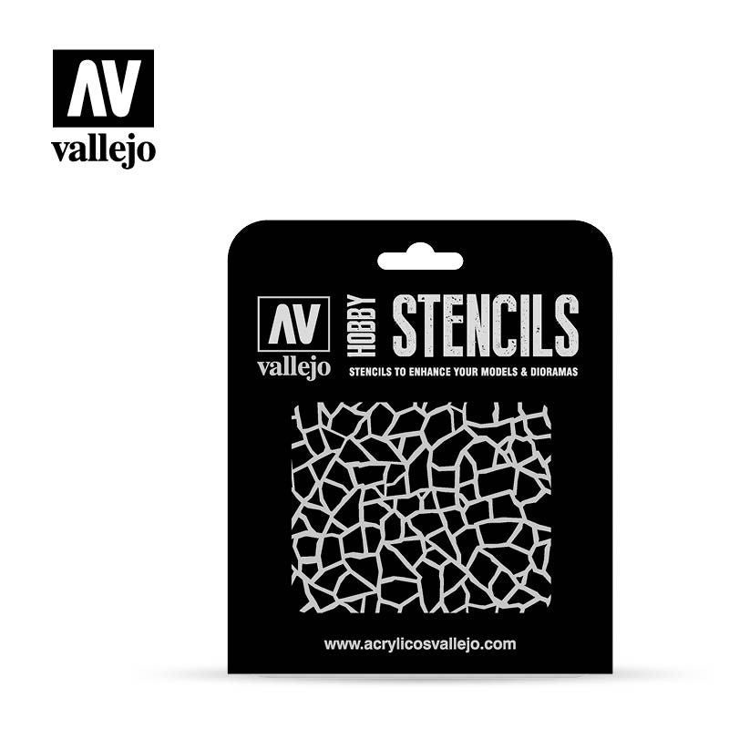 Vallejo Hobby Stencils - Giraffe Camo Wwii