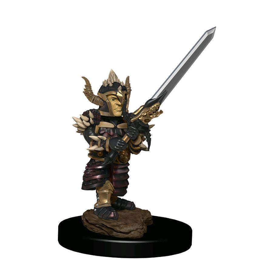 Dungeons &amp; Dragons Premium Painted Figures Halfling Fighter Male