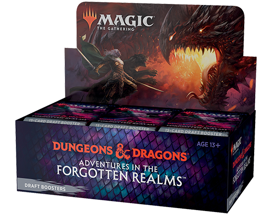 Magic the Gathering D&amp;D: Adventures in the Forgotten Realms Draft Booster Box