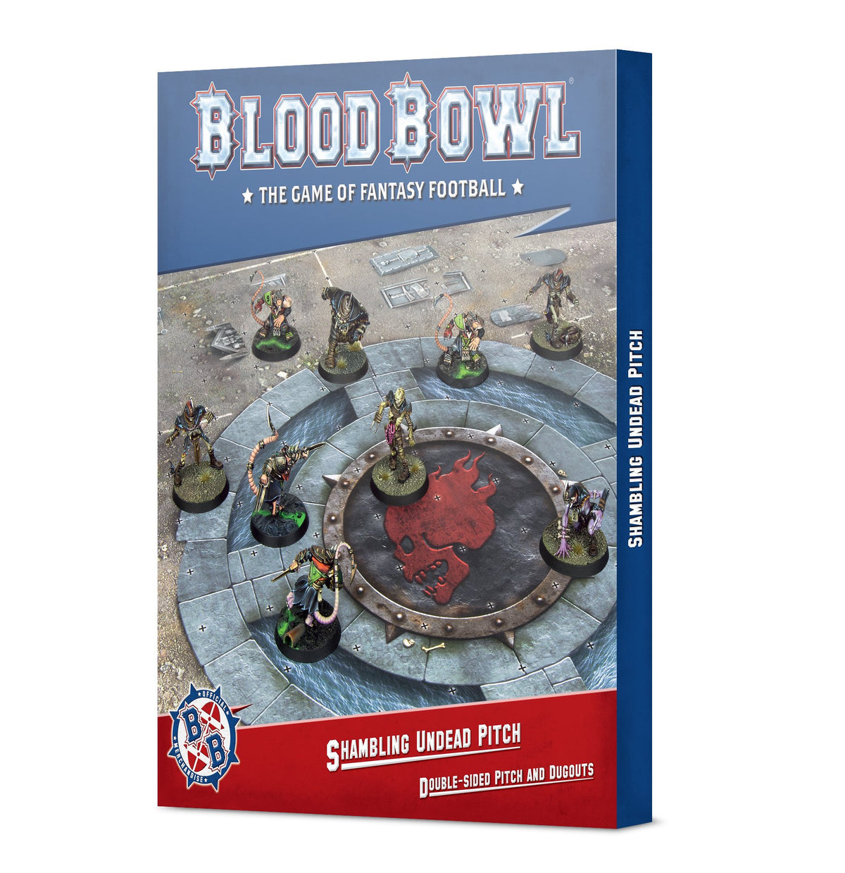 Blood Bowl - Shambling Undead Pitch &amp; Dugouts (200-56)