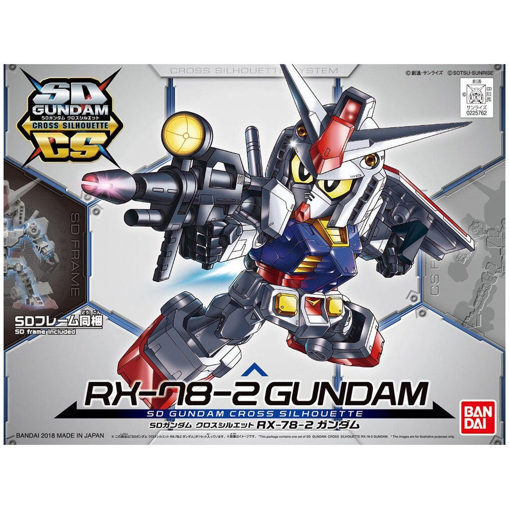 Bandai SD Gundam Cross Silhouette RX-78-2 Gundam