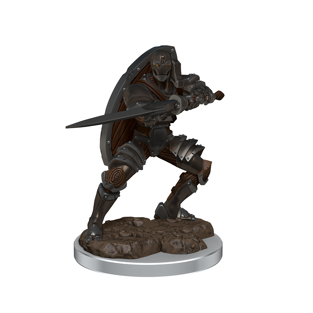 Dungeons &amp; Dragons Premium Painted Figures Warforged Fighter Male