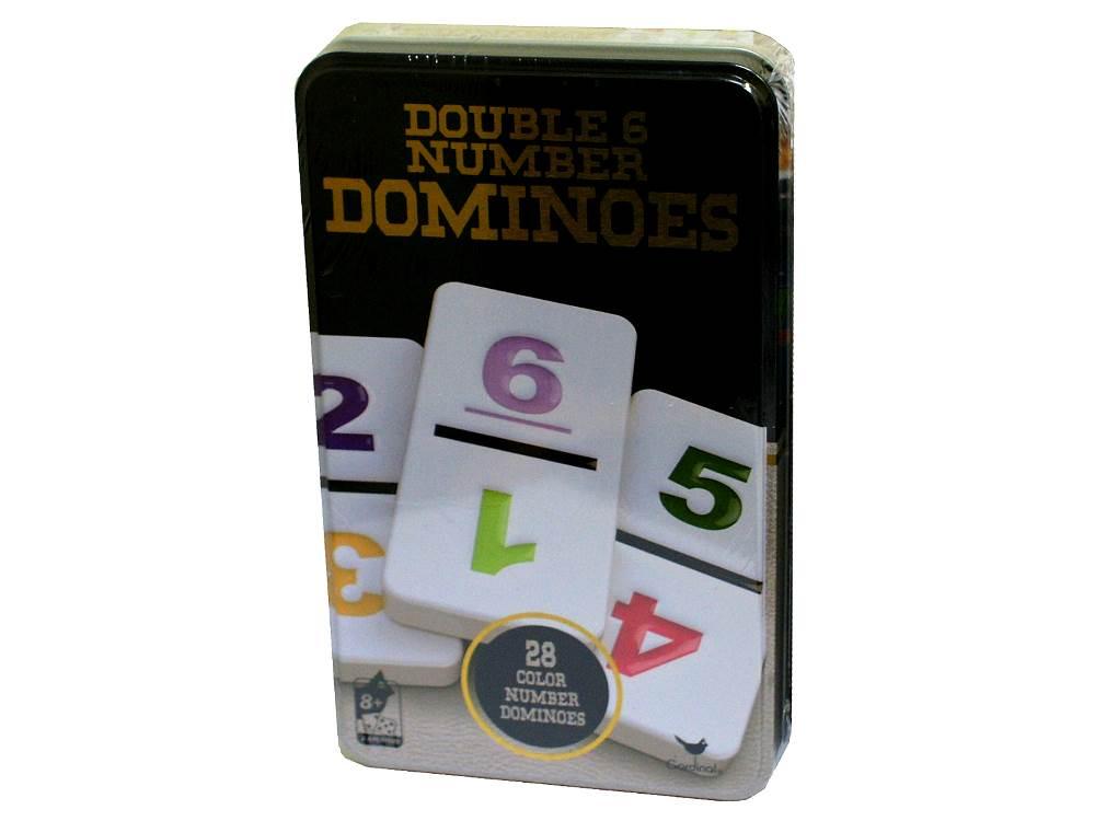 Dominoes D6 Numbers (CARDINAL) - Good Games