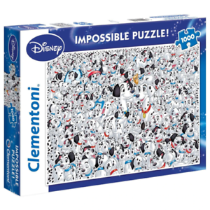 Clementoni Impossible - 101 Dalmatians 1000 Piece Jigsaw