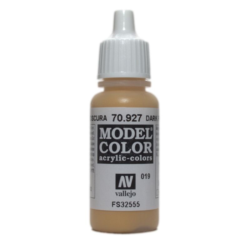 Vallejo Model Colour - Dark Flesh 17ml Acrylic Paint (AV70927)