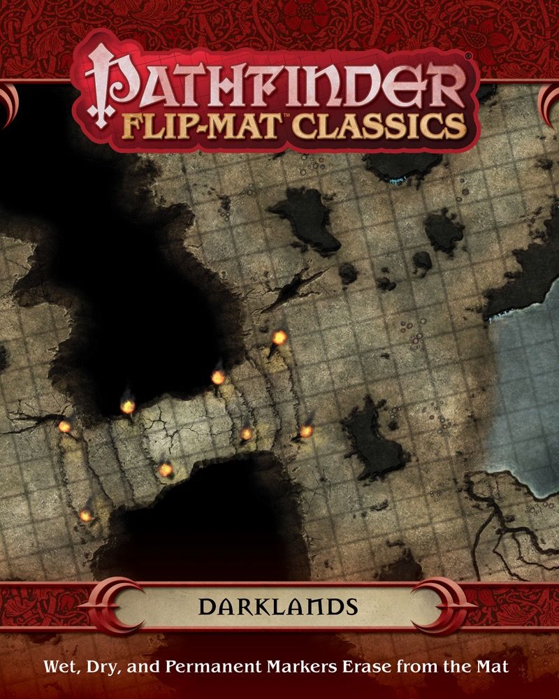 Pathfinder Flip Mat Classics Darklands