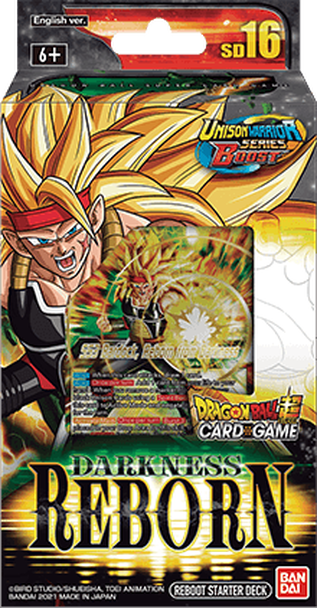 Dragon Ball Super Card Game Unison Warrior Series 05 Darkness Reborn Starter Deck [DBS-SD16]
