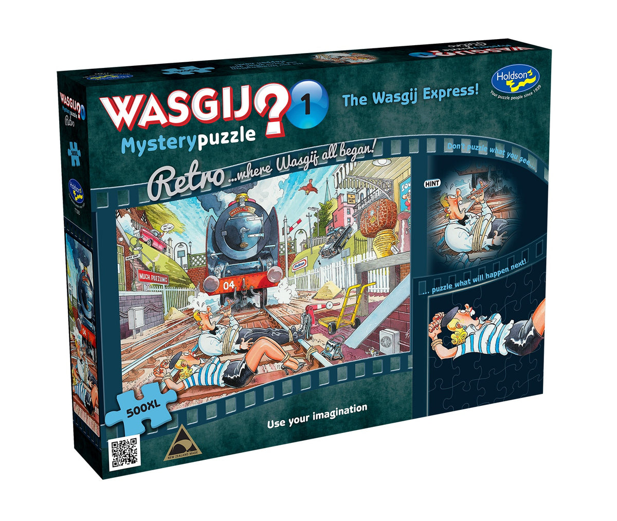 Wasgij? Retro Mystery 1 - The Wasgij Express – 500 Piece Jigsaw