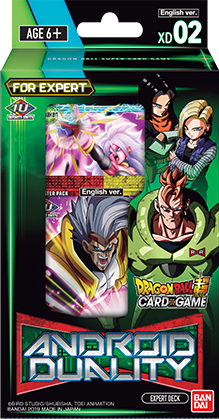 Dragon Ball Super Card Game Android Duality Expert Deck [DBS-XD02]