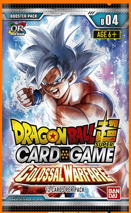 Dragon Ball Super Card Game Colossal Warfare Booster Pack [DBS-B04]