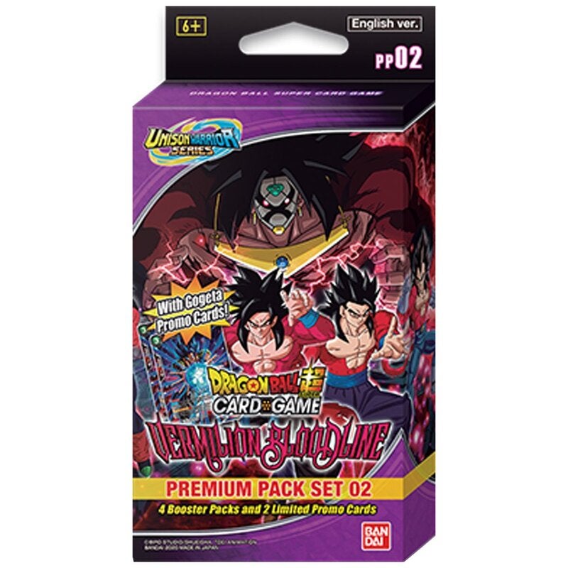 Dragon Ball Super Card Game Vermilion Bloodline Premium Pack [DBS-B11]