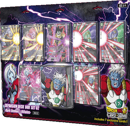 Dragon Ball Super Card Game Dark Demon Villains Expansion Deck Box Set [DBS-BE02]