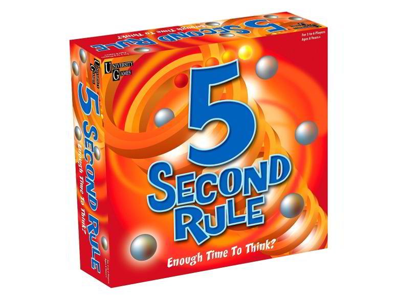 5 Second Rule Board Game - Good Games