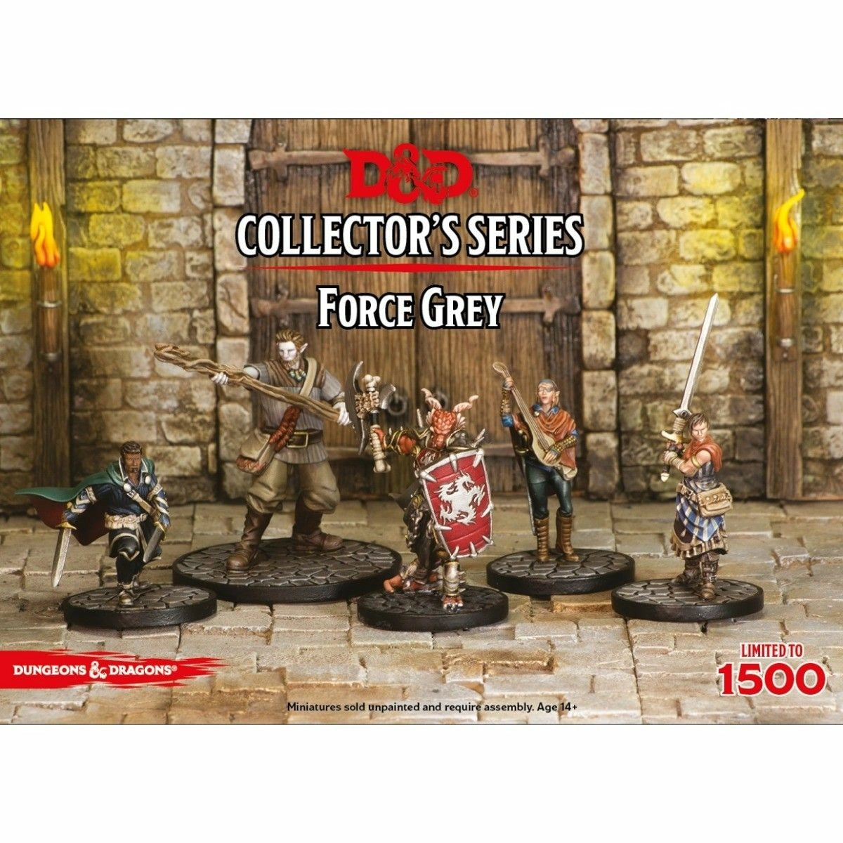 Dungeons &amp; Dragons - Collectors Series Miniatures Force Grey