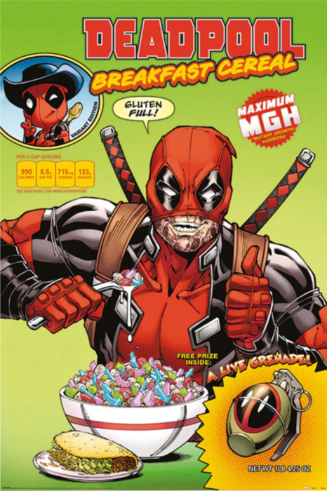 Marvel Comics-Deadpool Cereal