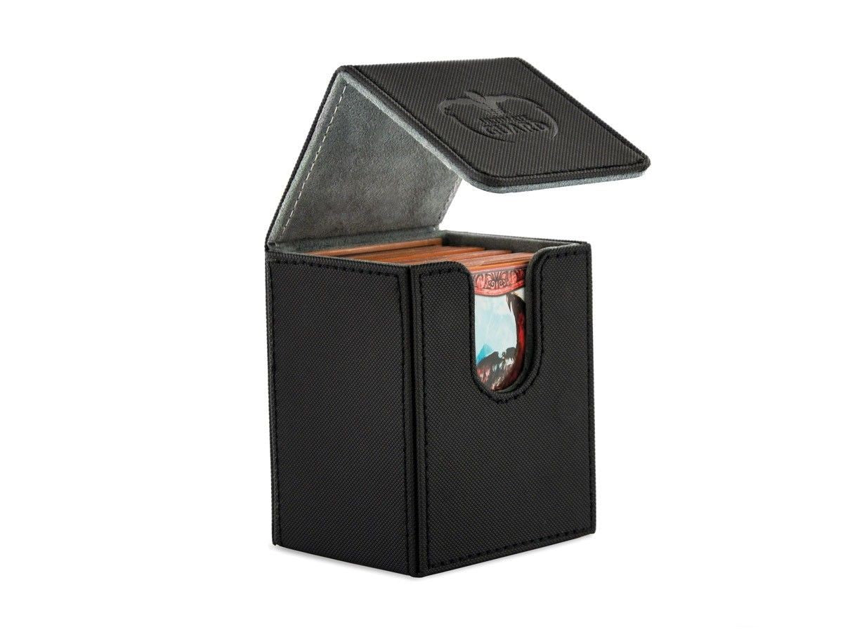 Ultimate Guard Flip Deck Case 100+ Standard Size Xenoskin Black