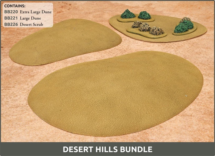 Flames of War Desert Hills Bundle