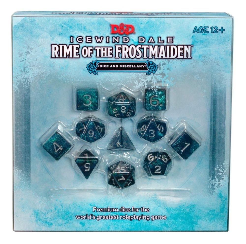 Dungeons &amp; Dragons - Icewind Dale: Rime of the Frostmaiden Dice &amp; Miscellany - Good Games