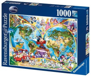 Ravensburger Disney World Map - 1000 Piece Jigsaw