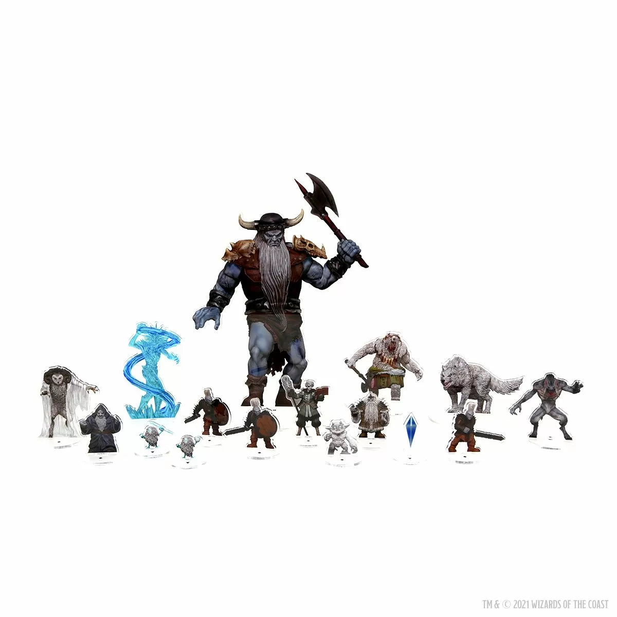 Dungeons &amp; Dragons Idols of the Realms Miniatures Icewind Dale Rime of the Frostmaiden-2D Frost Giant
