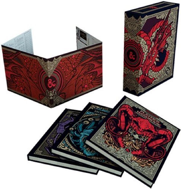 Dungeons &amp; Dragons Core Rulebook Gift Set Limited Edition Alternate Cover