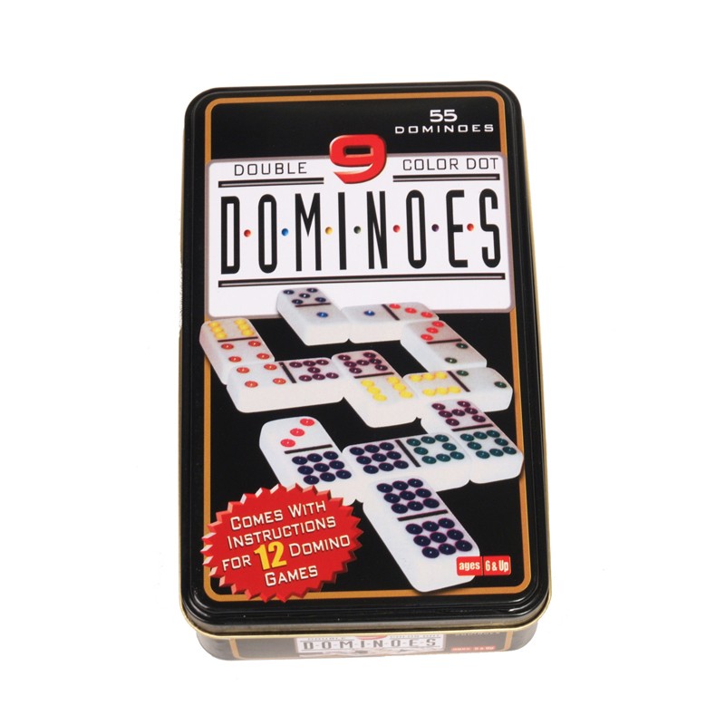 Dominoes 9 Color Dot