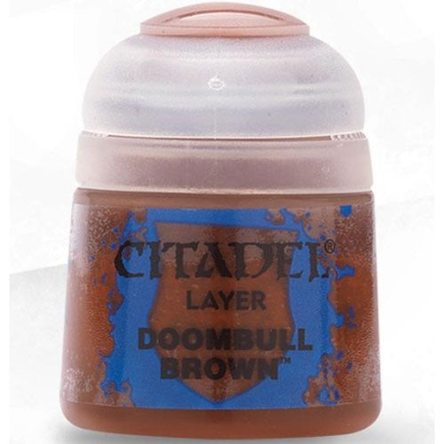 Citadel Layer Paint - Doombull Brown 12ml (22-45)