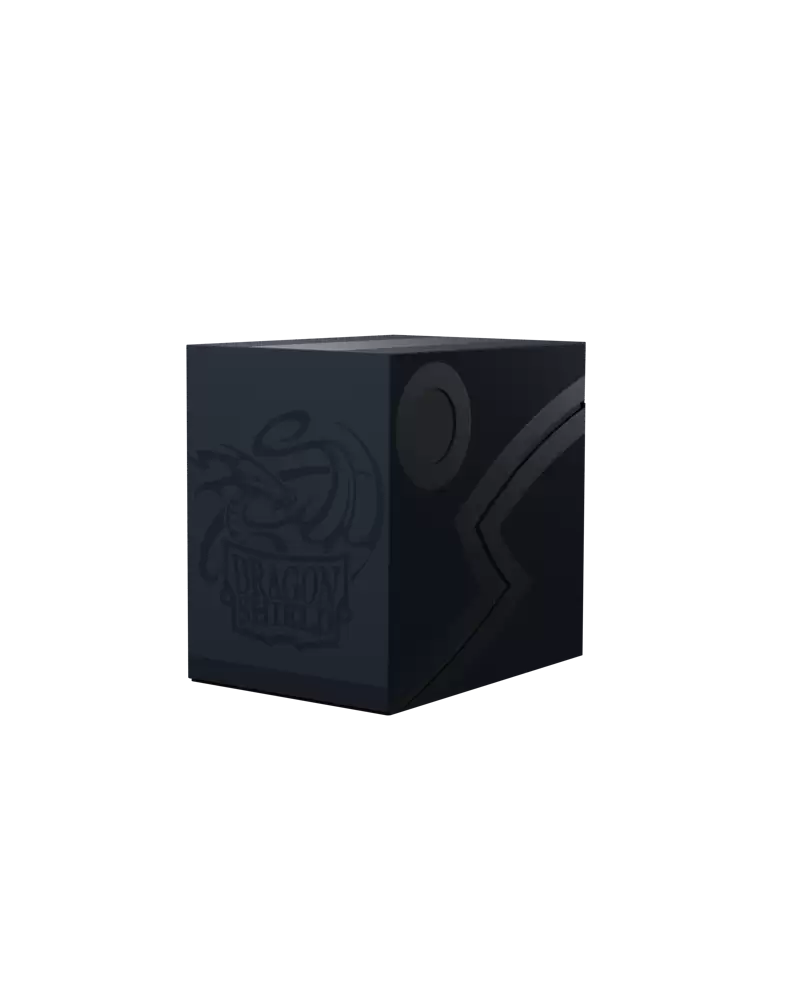 Dragon Shield - Deck Box Revised Double Shell - Midnight Blue/Black