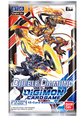 Digimon Card Game Series 06 Double Diamond Booster Pack