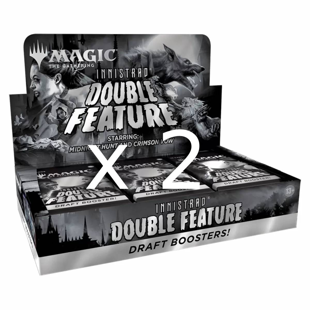 Magic the Gathering Innistrad Double Feature 2 x Draft Booster Boxes