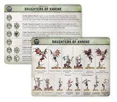 Warcry - Daughters Of Khaine Card Pack