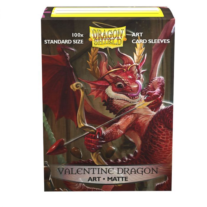 Dragon Shield - Sleeves Standard Matte Art - Valentine Dragon 2020 (100)