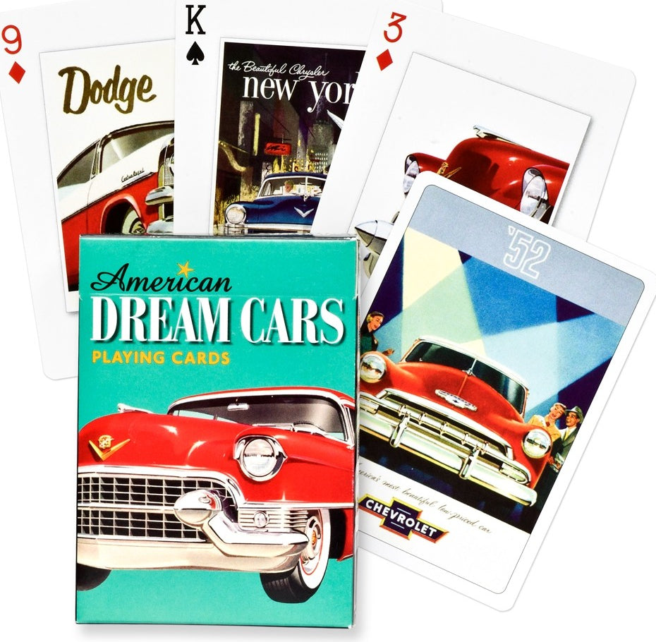 American Dream Cars Playing Cards