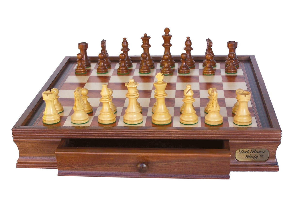 Dal Rossi - Chess Set with Drawers and 95mm Pieces 20