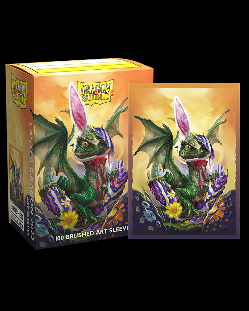Dragon Shield Sleeves: Brushed - Christmas Dragon 2022 (100