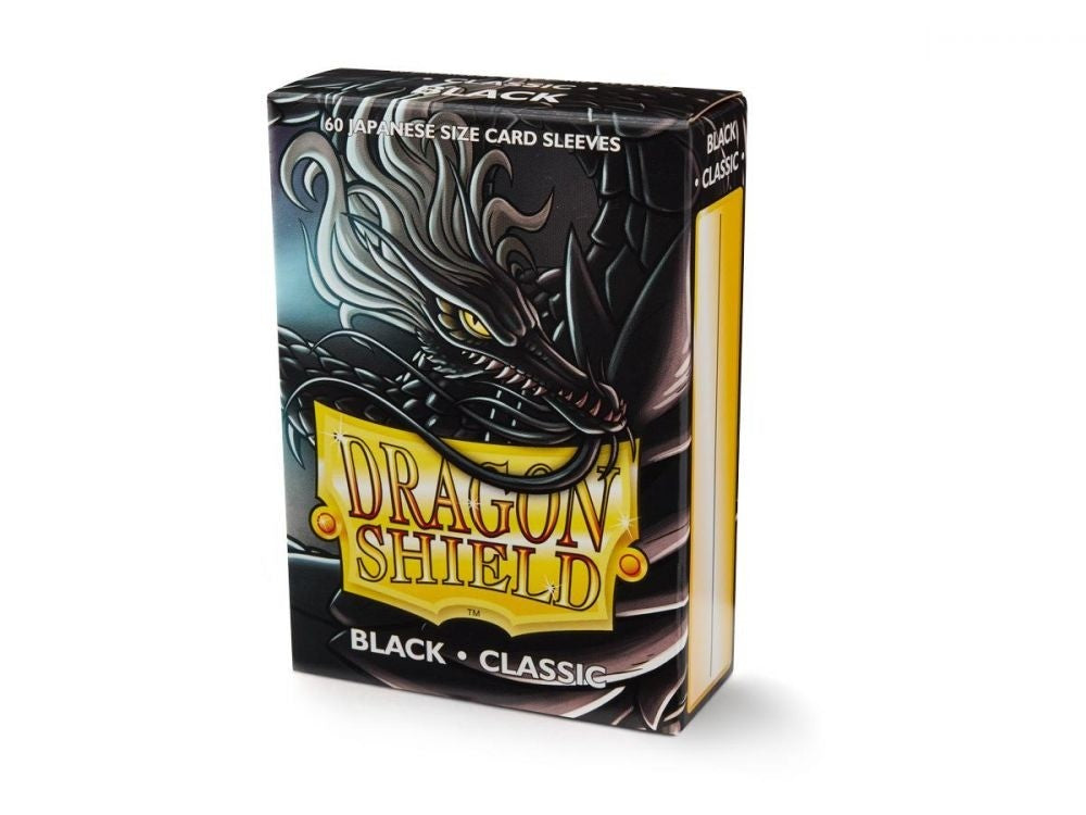 Dragon Shield - Sleeves - Japanese- Classic Black (60)