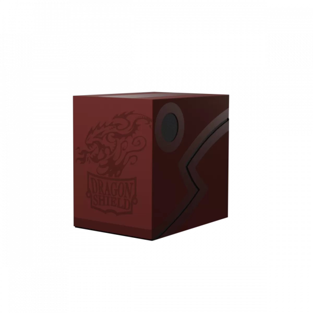 Dragon Shield - Deck Box Revised Double Shell - Blood Red/Black