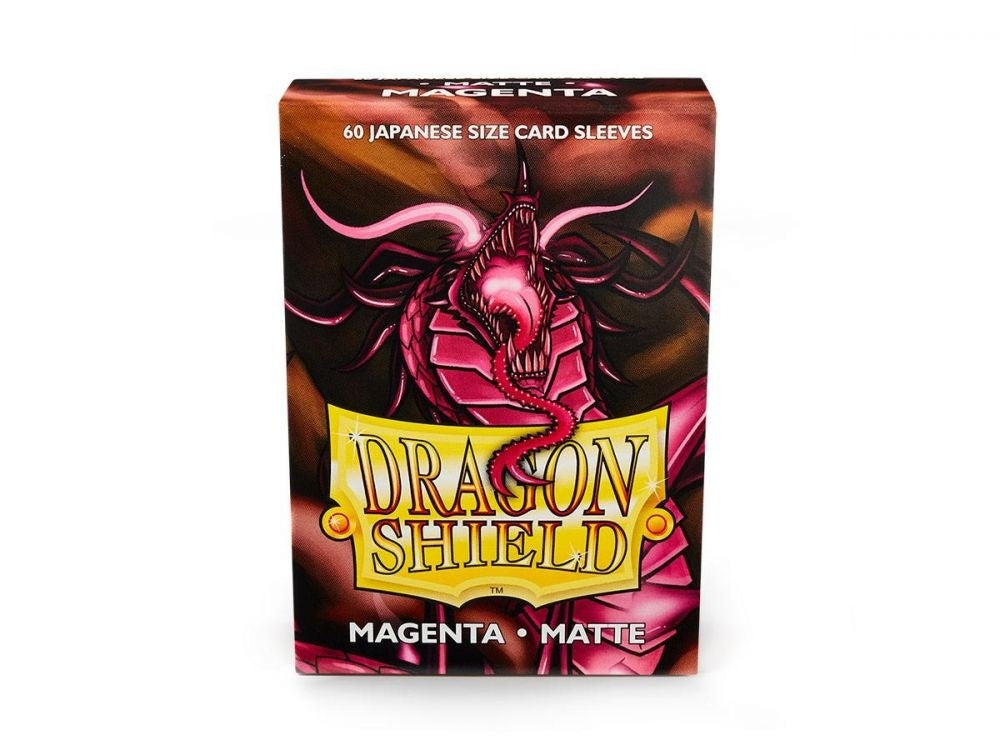 Dragon Shield - Sleeves - Magenta Matte - Japanese Size (60)