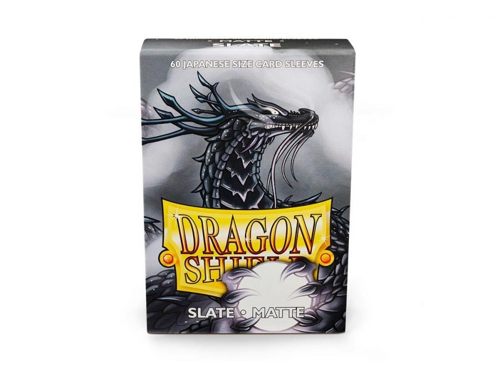 Dragon Shield - Sleeves - Slate Matte- Japanese Size (60)