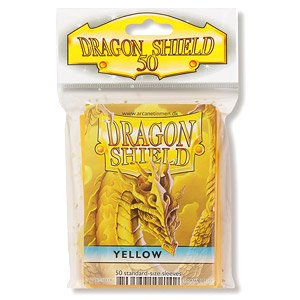 Dragon Shield - Standard Card Sleeves - Yellow (50)