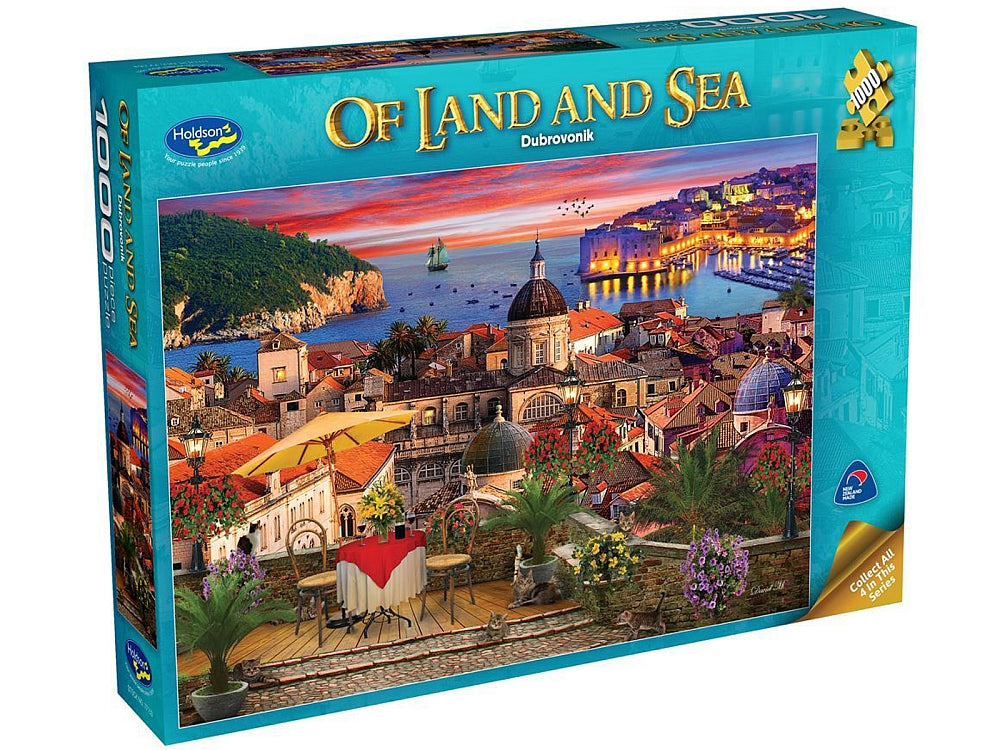 Holdson Of Land &amp; Sea 2 Dubrovonik 1000 Piece Jigsaw