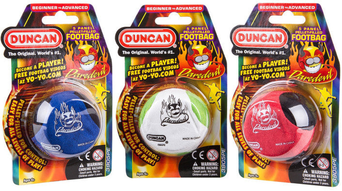 Duncan Footbag Daredevil 5 Panel Pallet Filled (assorted Colours)